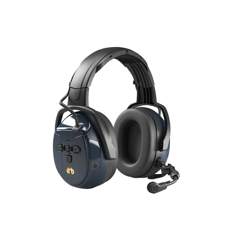 Micro-casque anti-bruit bluetooth avec système de réduction de bruit actif – Version serre-tête